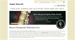 Desktop Screenshot of chiropractorwpb.com